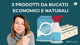 Lolio esausto trasformato in prodotti da bucato  Detersivo sapone pretrattante  ammorbidente [upl. by Icat]