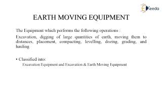 Earth Moving Equipment Advanced Construction Equipment [upl. by Shirley]