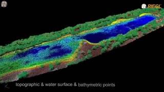 The new RIEGL VQ 880 G topo bathymetric LiDAR with optional IR channel [upl. by Yemarej629]