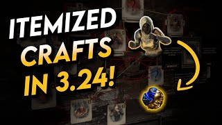 ITEMIZED CRAFTS are coming in 324  Path of Exile [upl. by Neelhtak]