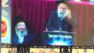 Rabbi Ephraim Wachsman Speaks at Citi Field [upl. by Leitao338]