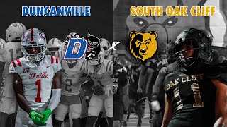 South Oak Cliff vs Duncanville 6A v 5A SOUTH DALLAS MATCHUP 2024 Texas High School Football txhsfb [upl. by Mortensen]