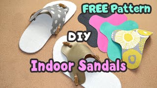 DIY Indoor Sabot Sandal Tutorial Customise your sandal size and sabot colour [upl. by Nivlem]