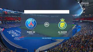 FC 24  PSG Vs AL NASSR  Mbappe Vs Ronaldo  Pc Gameplay  HD [upl. by Johnston]