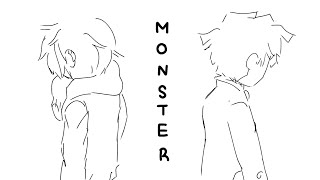 Monster ♡ Mitsukou amp Hananene Animatic minor tbhk manga spoilers [upl. by Pickard516]