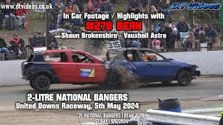 Bean 278  St Day  2 Litre National Banger Racing  552024 [upl. by Annerb206]