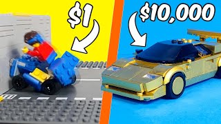 I Tested 1 vs 10000 Lego Cars [upl. by Sharp]