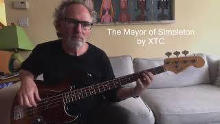 Studying this incredible bass line on this XTC song “mayor of Simpleton” Colin Moulding is a genius [upl. by Freeborn]