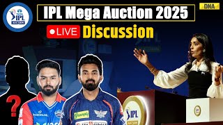 IPL Auction 2025 Live IPL Mega Auction Live Discussion amp Analysis I IPL 2025 I RCB I CSK I MI I KKR [upl. by Annissa]