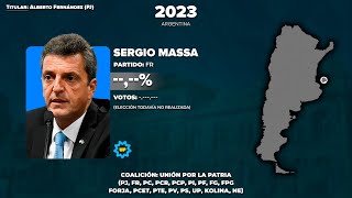 Jingle Prepárame la Boleta de Sergio Massa UP  Argentina 2023 [upl. by Tortosa]