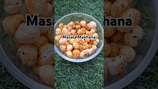 Masala Makhana Easy Recipe For Weightloss Kids Tiffin snack and Evening snacks [upl. by Atinnod]