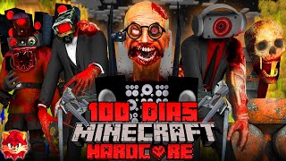 SOBREVIVÍ 100 DÍAS en un Apocalipsis de SKIBIDI TOILET ZOMBIE en MINECRAFT HARDCORE y esto sucedió [upl. by Mcnally576]