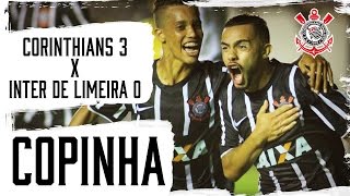 Copinha  Corinthians 3x0 Inter de Limeira  SP [upl. by Kcinomod]