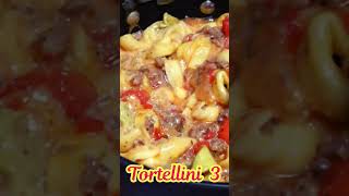 TORTELLINI 3 Tortellini pasta sausage spinach chefpete [upl. by Eeladnerb401]