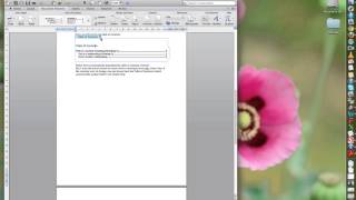 How to create a searchable PDF on a Mac with Office 2011 including table of contents [upl. by Deina]