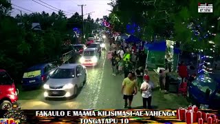 ✨Happy Holiday Lights 💥 Festive Foreshore Party 🎉 Hala Tahi o Talafoou 🇹🇴 Kingdom of Tonga [upl. by Aivatco668]