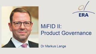 MiFID II Product Governance [upl. by Grishilde]