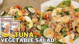 Tuna Vegetables Salad Easy Tuna Salad [upl. by Enilrac]