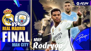 Real Madrid VS Man City  Final Champions League 2024  EA SPORTS FC MOBILE [upl. by Naujal]