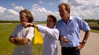 US Road Trip  Lap amp Braking challenge  Top Gear [upl. by Ezra]