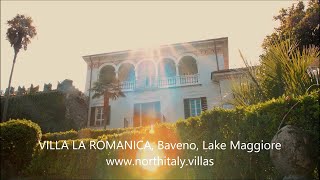 Villa La Romanica  Baveno Lake Maggiore  NORTHITALY VILLAS [upl. by Jarietta]