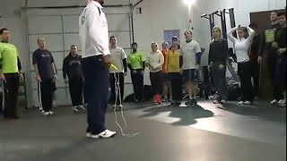 Jump Rope  Rope Skipping Simulation With Buddy Lee CrossFit Training [upl. by Lishe]