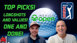 Mexico Open PGA Tour Preview and OneandDone golf picks [upl. by Cleveland604]