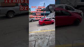 observacionesdiarias choque coatzacoalcos veracruz mexico motolife motovlog parati [upl. by Ybbor]