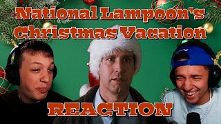 National Lampoons Christmas Vacation 1989 MOVIE REACTION FIRST TIME WATCHING [upl. by Brightman]