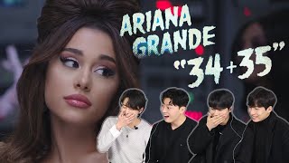 아리아나 그란데 신곡 뮤비를 본 남자들 반응 Ariana Grande  3435 MV Reaction [upl. by Redwine]