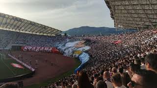 FINALE KUPA HAJDUK  RIJEKA  KOREOGRAFIJA TORCIDE [upl. by Kantos557]