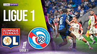 Lyon vs Strasbourg LIGUE 1 HIGHLIGHTS  083024  beIN SPORTS USA [upl. by Horgan]