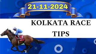 Kolkata race tips date21112024 sure shot confirm win and place genuine tips Kolkata horse racing [upl. by Lisab]