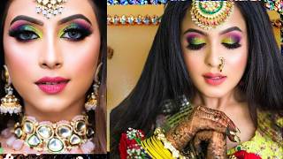 Mehndy Bridal Eyes Makeup Tutorial Step By Step Eye Makeup Tutorial Makeup by Nargis Ali [upl. by Elleinahc]