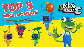 Geckos Top 5 Mechanical Moments  The Best of Geckos Garage  Trucks For Children  Top 10s [upl. by Niar693]