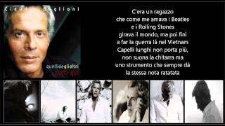 CLAUDIO BAGLIONI  Cera un ragazzo [upl. by Dagney]