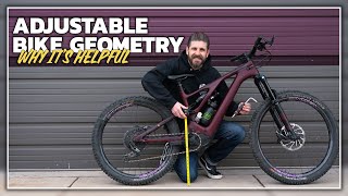 MTB Geometry Adjustment  How and Why to adjust you bike geo mtb [upl. by Magbie]