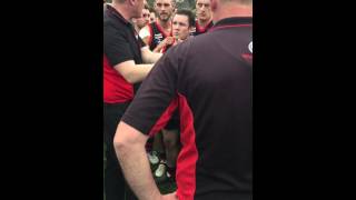 Quartertime  Emerald huddle versus Kinglake YVMDFL Div 2 grand final 12 September 2015 [upl. by Chapland]