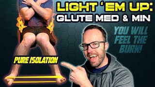 The BEST Exercise to Strengthen Glute Medius amp Minimus｜ Light Up Your Hip Muscles With This Exercise [upl. by Ylrebnik]