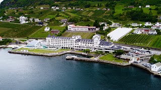 Hotel Ullensvang am Hardangerfjord  Fjordnorwegen [upl. by Natal368]