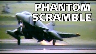 RAF Phantom Scramble  Boscombe Down Airshow 1990 [upl. by Cristian589]