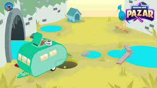 How to Beat the Riverbed Level in Donut County Quick Walkthrough [upl. by Arodoet]