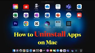 How to Uninstall Programs on Mac  Permanently Delete Apps on Mac  Remove App on Mac [upl. by Yejus]