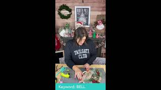 Sleigh Bells Ring Wreath  50 off  comment BELL for info [upl. by Hazel]