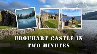 Urquhart Castle Mini Tour  Loch Ness  Scotland [upl. by Madson]