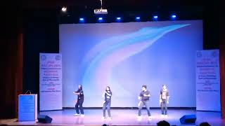 college dance performance 🥳😍dance college function 🥳 [upl. by Chace873]