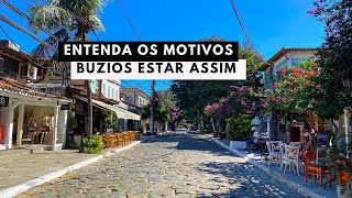 Búzios RJ Bairro dos Ossos Geribá Manguinhos Praia da Azeda [upl. by Yrak]