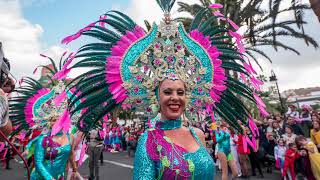 Cabalgata Carnaval de Las Palmas de Gran Canaria [upl. by Yseulte]