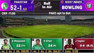 Pakistan Legend vs West Indies World Championship 2024  Pak vs Wi Scores Highlights 4th t20 [upl. by Hinkle]