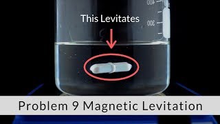 Magnetic Levitation IYPT 2020 Problem 9 Demonstration [upl. by Aleihs276]